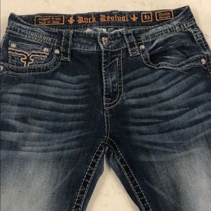 Men’s rock revival jeans size 33